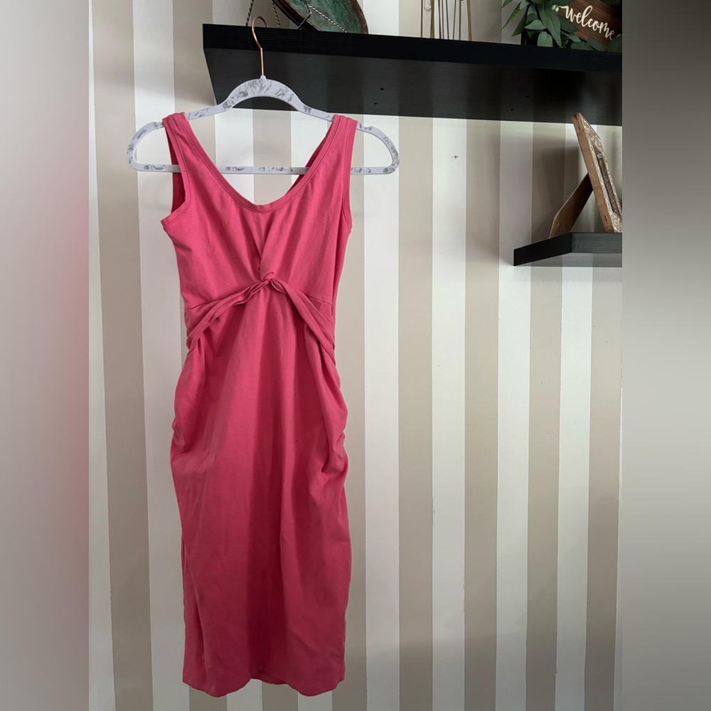Old Navy Pink Midi Dress